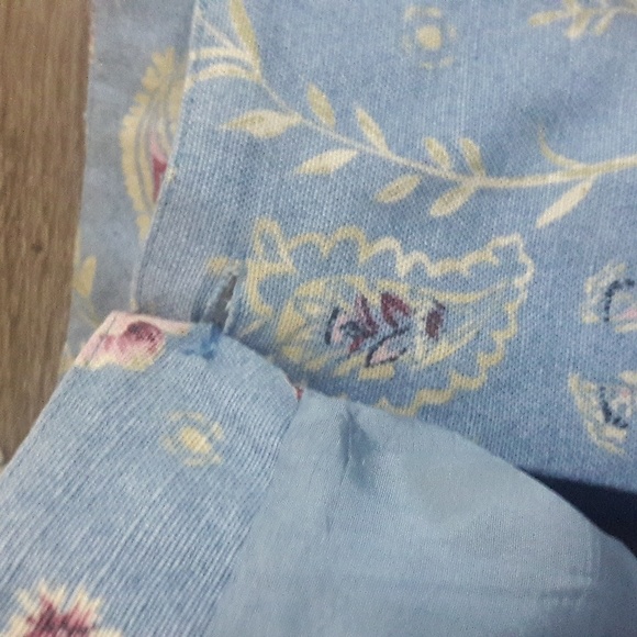 Statements by Danielle floral embellished wrap maxi skirt vintage 8 petite - Picture 8 of 16